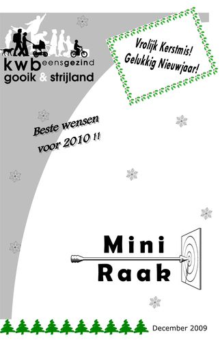 Kaft van Mini Raak 200912